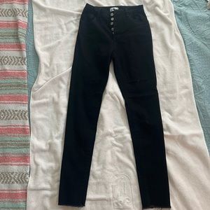 Revolve By the way black denim jeans